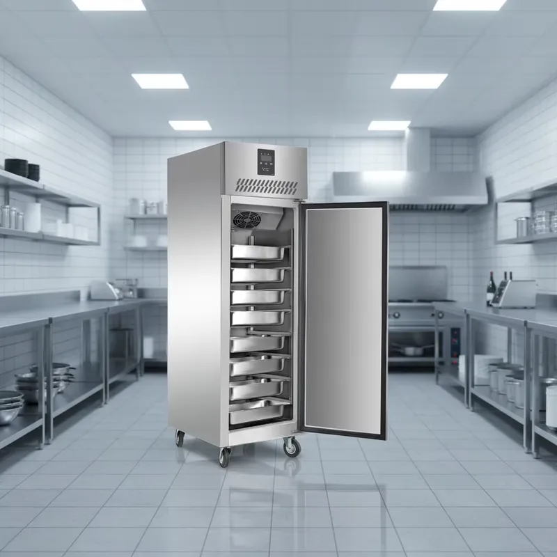 Commercial Kitchen Supplier - Réfrigérateur et congélateur verticaux commerciaux en