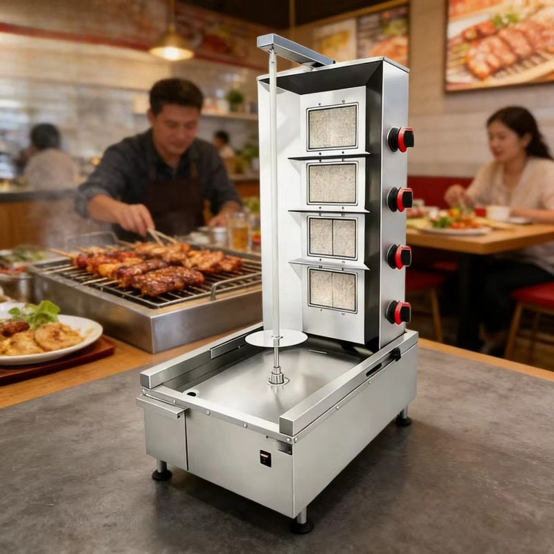 Kebab Shawarma Machine - Machine à shawarma professionnelle de comptoir,