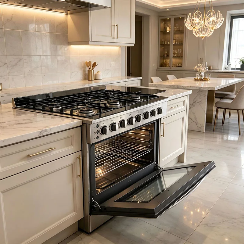 Cuisinière et four à gaz comme - Commercial Kitchen Oven avis et prix