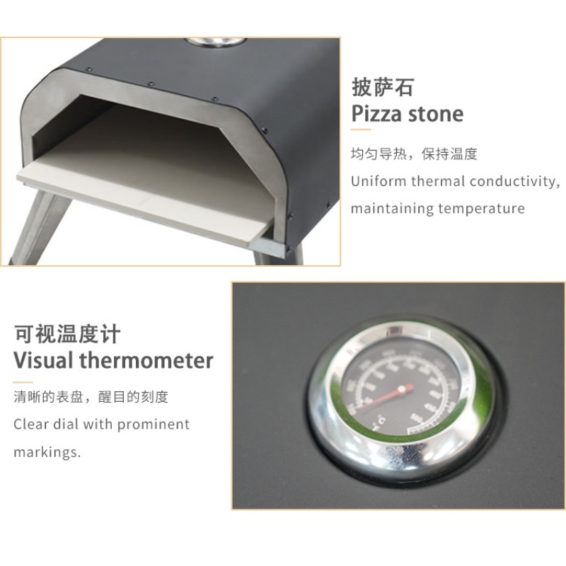 Four à pizza au gaz portable d - Commercial Kitchen Oven avis et prix