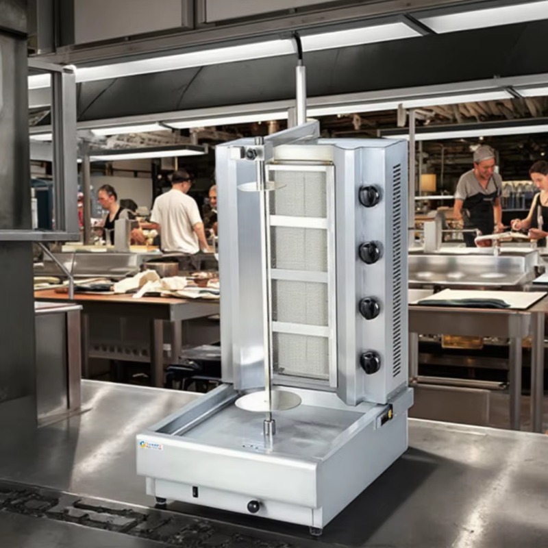 Machine à shawarma à 4 brûleur - Kebab Shawarma Machine avis et prix
