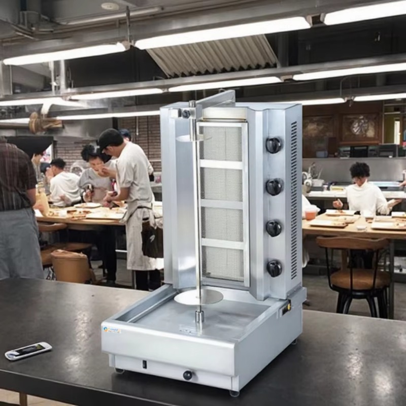 Machine à shawarma à 4 brûleur - Kebab Shawarma Machine avis et prix