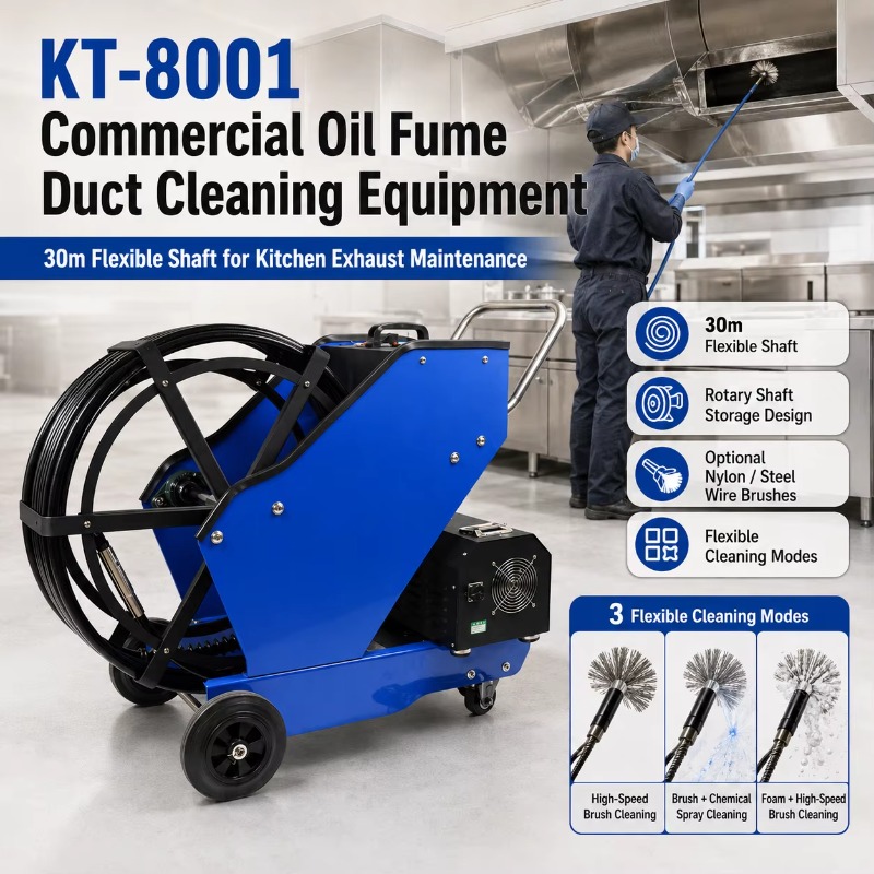 Équipement de nettoyage de con - Commercial Kitchen Exhaust Cleaning avis et prix