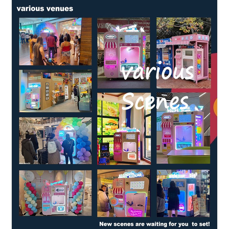 Machine commerciale semi-autom - Candy Floss Machine Commercial avis et prix