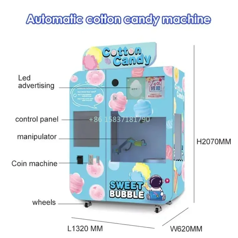 Machine commerciale semi-autom - Candy Floss Machine Commercial avis et prix